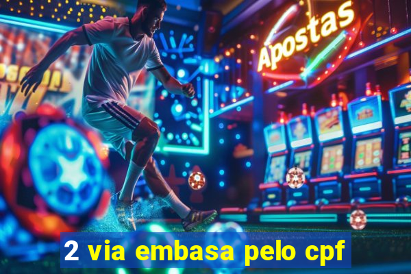 2 via embasa pelo cpf